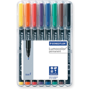 STAEDTLER ROTULADOR LUMOCOLOR 318 F 8-PACK 318WP8